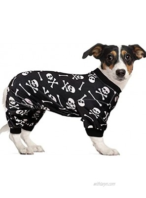 Dog Pajamas Dog Onesie Short Plush Dog Pjs Super Soft and Stretchy Dog Jammies
