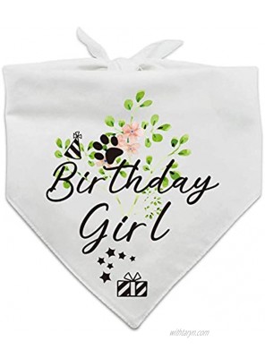 Girl Dog Birthday Dog Bandana Scarf Accessories,Pet Accessories for Dog Lovers