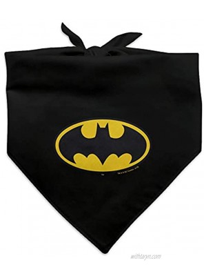 GRAPHICS & MORE Batman Classic Bat Shield Logo Dog Pet Bandana