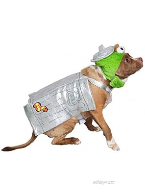 Pet Krewe Oscar The Grouch Costume Oscar The Grouch Dog Costume Fits Small Medium Large and Extra Large Pets Perfect for Halloween Parties Photoshoots Gifts for Cat and Dog Lovers M