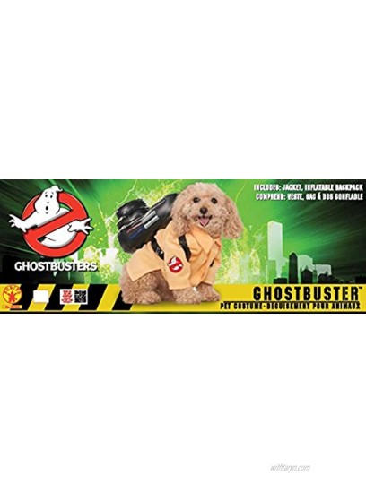 Rubie's Ghostbusters Movie Pet Costume Jumpsuit