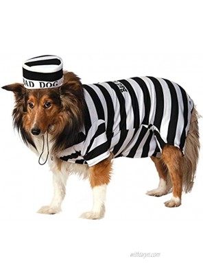 Rubie's Pet Costume Large Prisoner