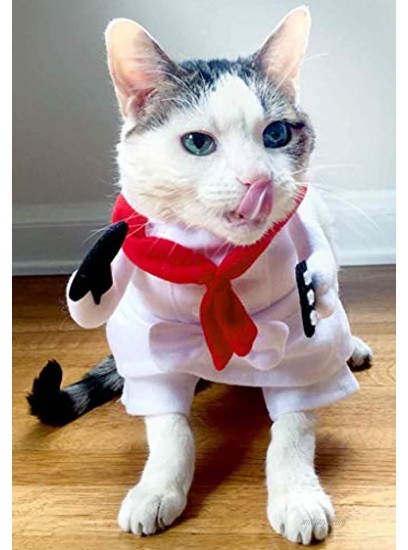 SAZAC Chef Cat Costume Pet Costume Authentic Japanese Kawaii Design Animal-Safe Materials Premium Quality