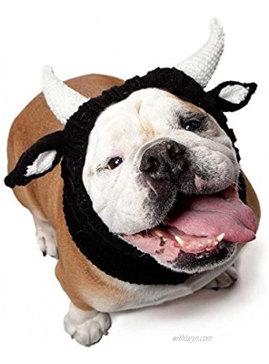 Zoo Snoods Bull Dog Costume Neck and Ear Warmer Hood for Pets