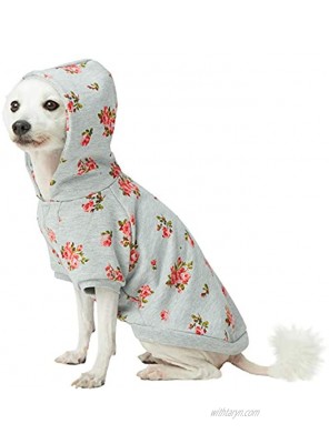 Blueberry Pet 5 Patterns Spring Scent Inspired Rose Flower Pullover Dog Sweatshirts