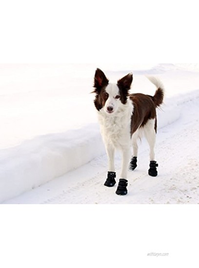 Canine Equipment Ultimate Trail Dog Boots Black