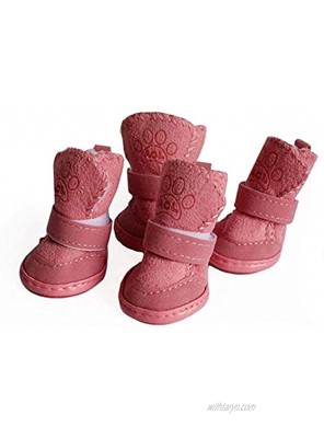 Dog Shoes Puppy Boots Snow Boots Paw Protector Anti-Slip Dog Shoes,Dog Australia Boots Pet Antiskid Shoes Winter Warm Skidproof Sneakers