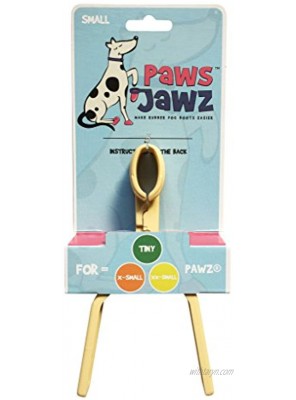 Jawz for Pawz Dog Boots Dog Shoes Fitting Helper Tool Accessory Lightweight Handy Paw Booty Fitter Easily Throw on Dog Booties Small