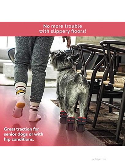 Ultra Paws Light Duty Water Resistant Dog Boots for Small Medium and Large Dogs