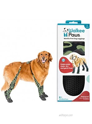 Walkee Paws Snug Fit Dog Leggings The World’s First Dog Leggings That are Dog Shoes Dog Boots and Dog Socks All in One As Seen on Shark Tank