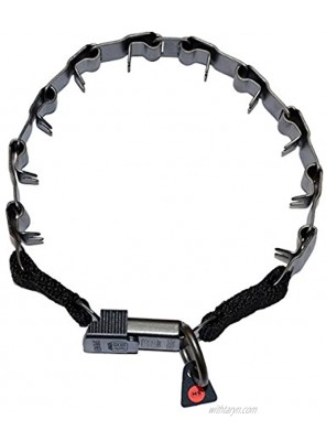 Herm Sprenger 19 Neck-tech Nylon Style with Security Buckle and Black Finish One Size