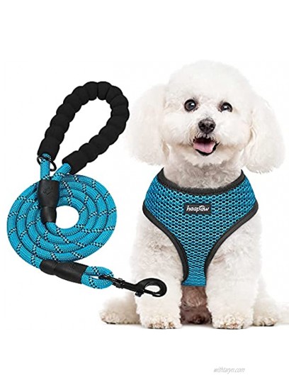 haapaw No Pull Dog Harness Double-Layer Mesh Soft Breathable Adjustable Puppy Dog Harnesses for Small Medium Dogs