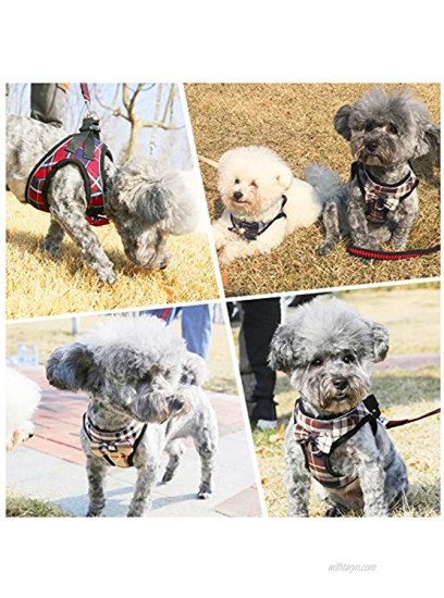 Mesh Soft Dog Harness Adjustable No Pull Reflective Comfort Pet Vest for Dogs Khaki S