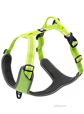TRUE LOVE Dog Harness Outdoor Adventure II Reflective Vest with 2 Leash Attachments Matching Leash and Collar Available TLH6071