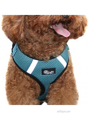 Adjustable and Comfortable Step in Pet Harness for Small or Medium Dogs and Cat by OLEH-OLEH