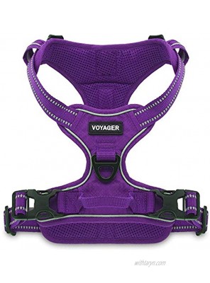 Best Pet Supplies Voyager Dual Attachment Outdoor Dog Harness by Best Pet Supplies | NO-Pull Pet Walking Vest Harness