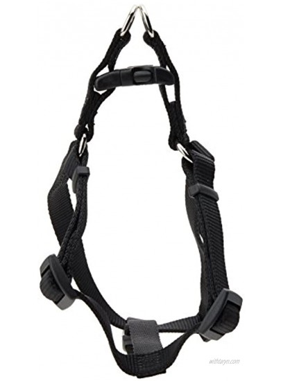Coastal Pet Products DCP6445BLK Nylon Comfort Wrap Adjustable Dog Harness 5 8-Inch Black