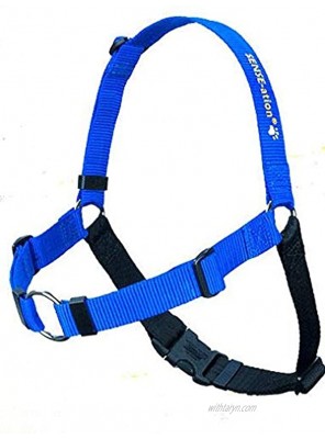 The Original Sense-ation No-Pull Dog Training Harness Blue Medium-Large Narrow